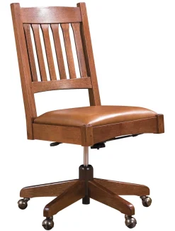 Armless Swivel Chair