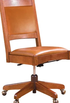 Armless Swivel Chair
