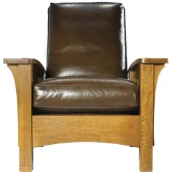 Bow Arm Morris Chair with Loose Cushion