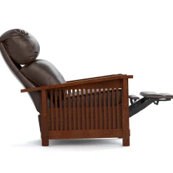 Bustle Back Spindle Morris Recliner