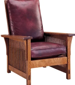Compact Spindle Morris Chair
