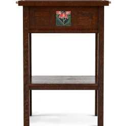 Floral Tile Tray Table