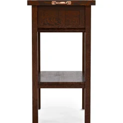 Floral Tile Tray Table