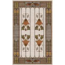 Garden Window Rug, Ivory