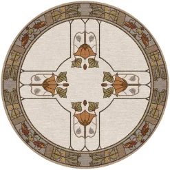 Garden Window Rug, Ivory