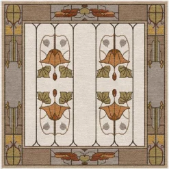 Garden Window Rug, Ivory