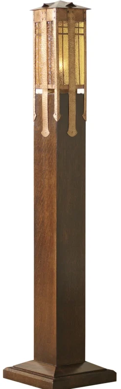 Gus Newel Post Lamp