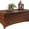 Harvey Ellis Rectangular Storage Cocktail Table