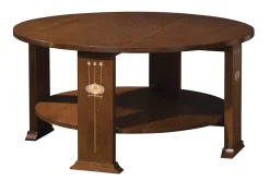 Harvey Ellis Round Cocktail Table