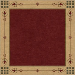 Highland Park Rug - Red