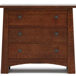 Highlands Three-Drawer Nightstand