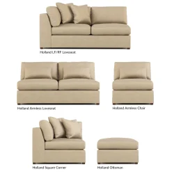 Holland Modular U-Shaped Sectional