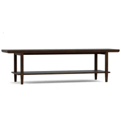 Hudson Valley Slatted Bench