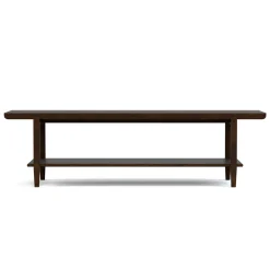 Hudson Valley Slatted Bench