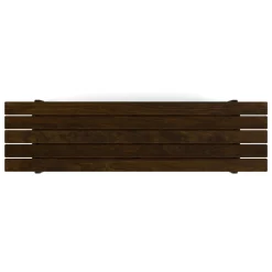 Hudson Valley Slatted Bench