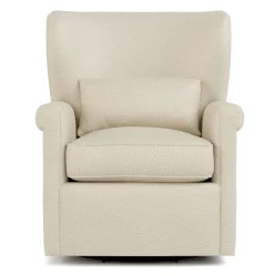 Hudson Valley Swivel Wing Chair