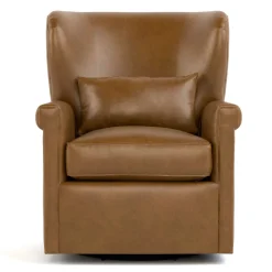 Hudson Valley Swivel Wing Chair