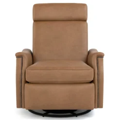 Laurel Saddle-Arm Swivel Recliner