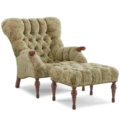 Leopold's Chair & Ottoman Set