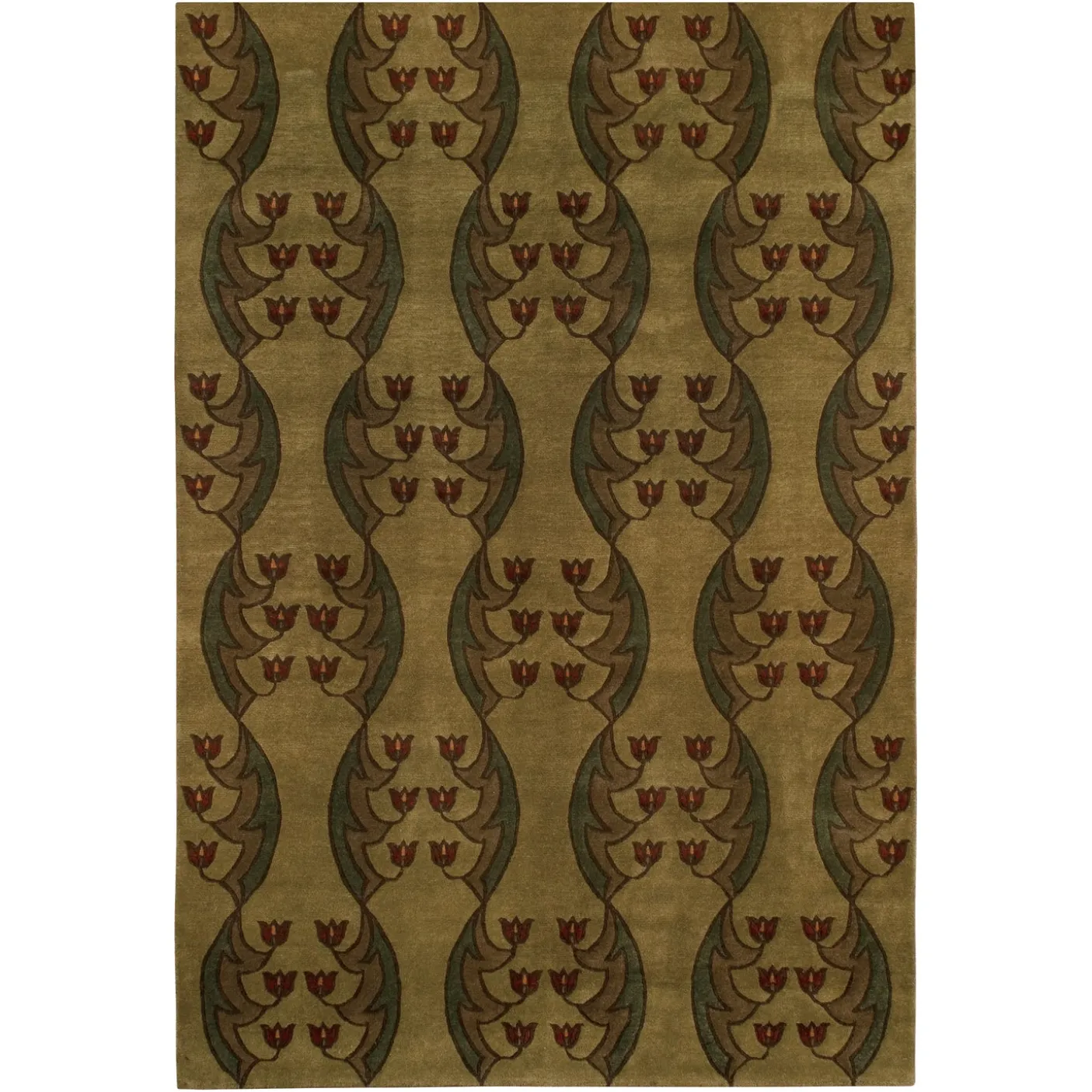 Light Tulip Fest Rug