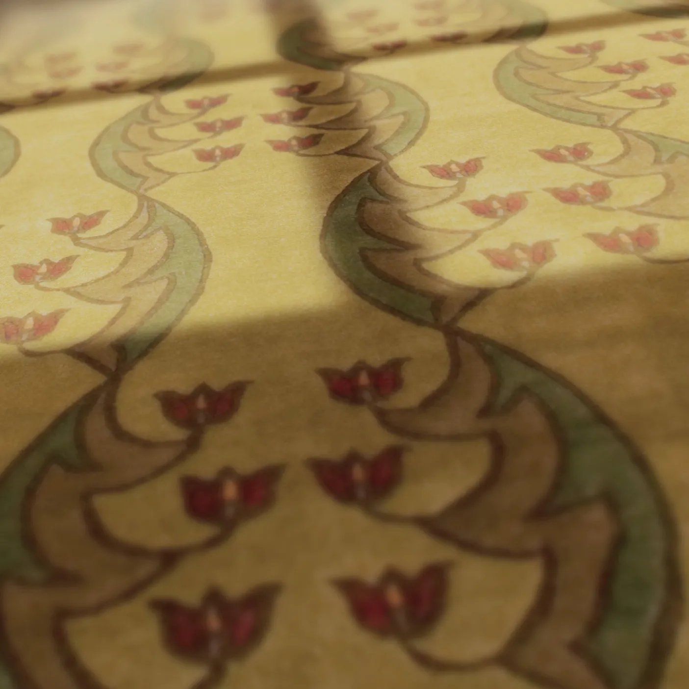 Light Tulip Fest Rug