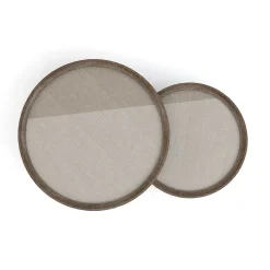 Maidstone 36-inch Round Cocktail Table, Woven Jute