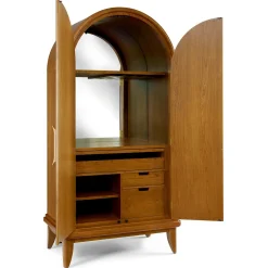 Martine Arced Bar Cabinet