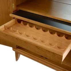 Martine Arced Bar Cabinet