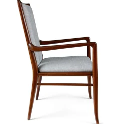 Martine Upholstered Back Arm Chair
