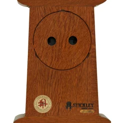 Mission Oak Mantel Clock