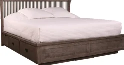 Spindle Platform Storage Bed