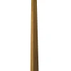 Square Base Floor Lamp with Linen Shade