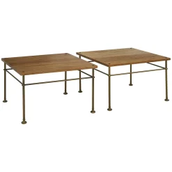 St. Lawrence Metal Bunching Cocktail Table
