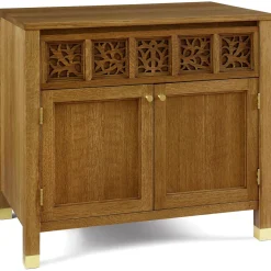 Surrey Hills Two-Door Nightstand, Wood Top