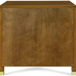 Surrey Hills Two-Door Nightstand, Wood Top