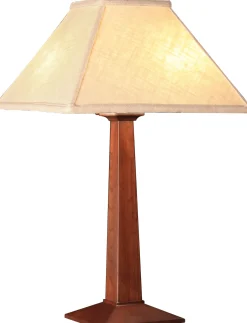 Table Lamp with Linen Shade