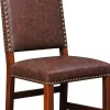 Tall-Back Upholstered Side Chair