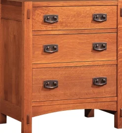 Three-Drawer Nightstand