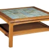 Tile Top Cocktail Table