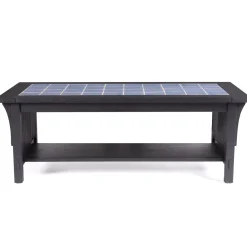 Tile-Top Cocktail Table