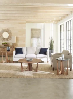 Walnut Grove Round Cocktail Table