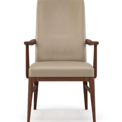 Walnut Grove Tall Upholstered Arm Chair
