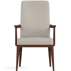 Walnut Grove Tall Upholstered Arm Chair