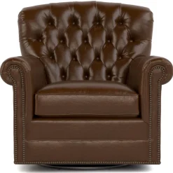 Wharton Tufted Swivel Chair