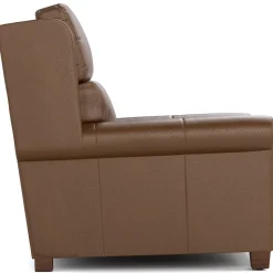 Woodlands Small Roll Arm Wall Recliner with Nails