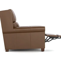 Woodlands Small Roll Arm Wall Recliner with Nails