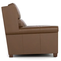 Woodlands Small Roll Arm Motion Loveseat